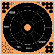 Allen EZ AIM Adhesive, Handgun Trainer, 12