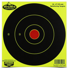 Birchwood Casey Dirty Bird Target, Round Bullseye, 6