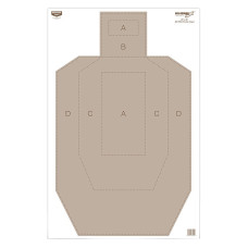 Birchwood Casey Eze-Scorer Target, IPSC Practice Paper, 23X35, 100 Targets BC-37025