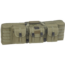 Bulldog Cases Tactical Double Rifle Case, Green, 37