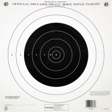 Champion Traps & Targets GTQ4 NRA Target, 100 Yard Single Bullseye, 12 Pack 40762