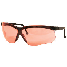 Howard Leight Genesis Glasses, Black Frame, Vermilion Lens R-03575
