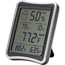 SnapSafe Hygrometer, Black 75909