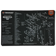 TekMat Beretta 92 Pistol Mat, 11