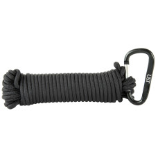 UST - Ultimate Survival Technologies 550lb test 100% Nylon, 30', Paracord, 550 Hanks, Paracord, Black 20-5C30-20
